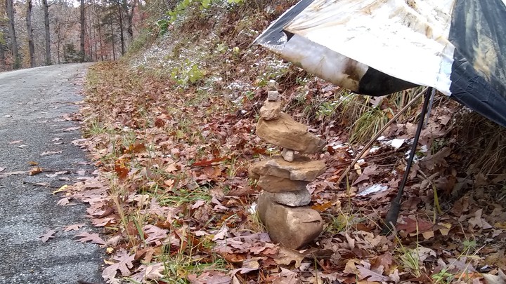 random road art
