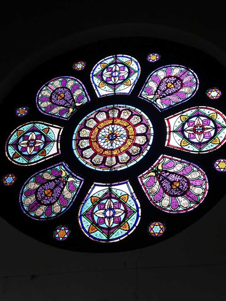 Hope in stained glass