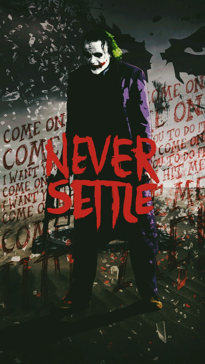 never settle