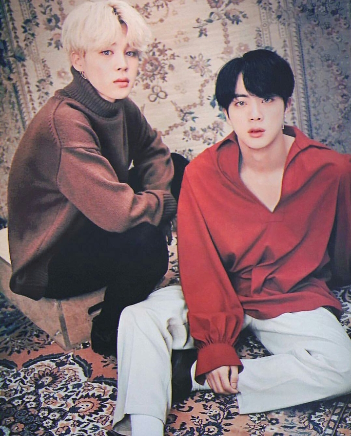 BTS JIMIN AND JIN