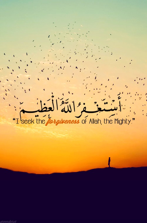 Ask forgiveness of God