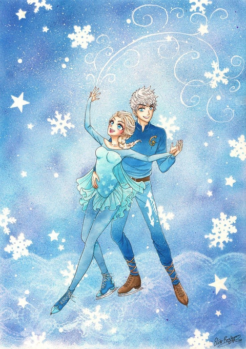 PERFECT COUPLE OF ICE