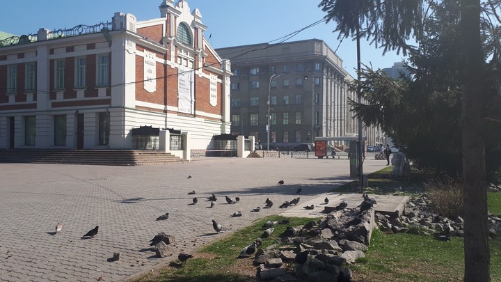 Здание Краеведческого музея города Новосибирска
