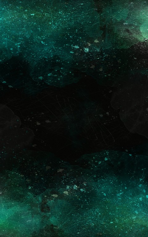 dark black green