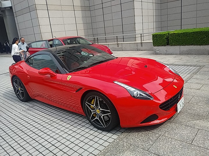 ferrari at shinjuku tokyo