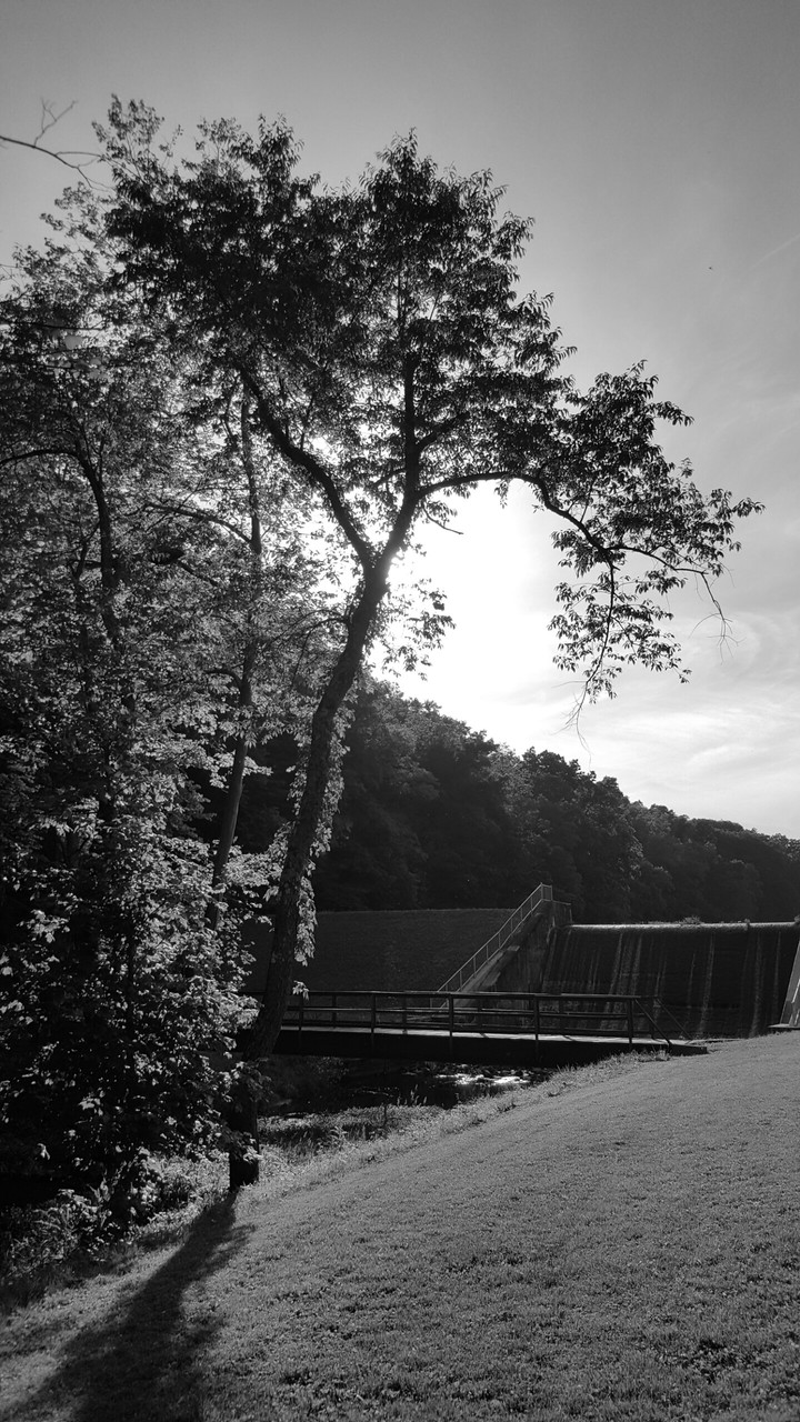 Jefferson Lake State Park in Ohio (Waterfall)