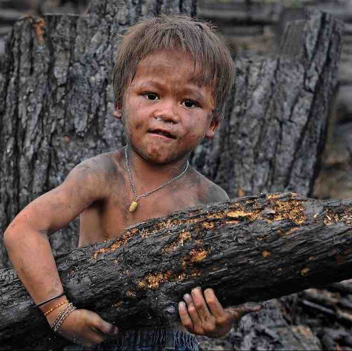 pauvre enfant