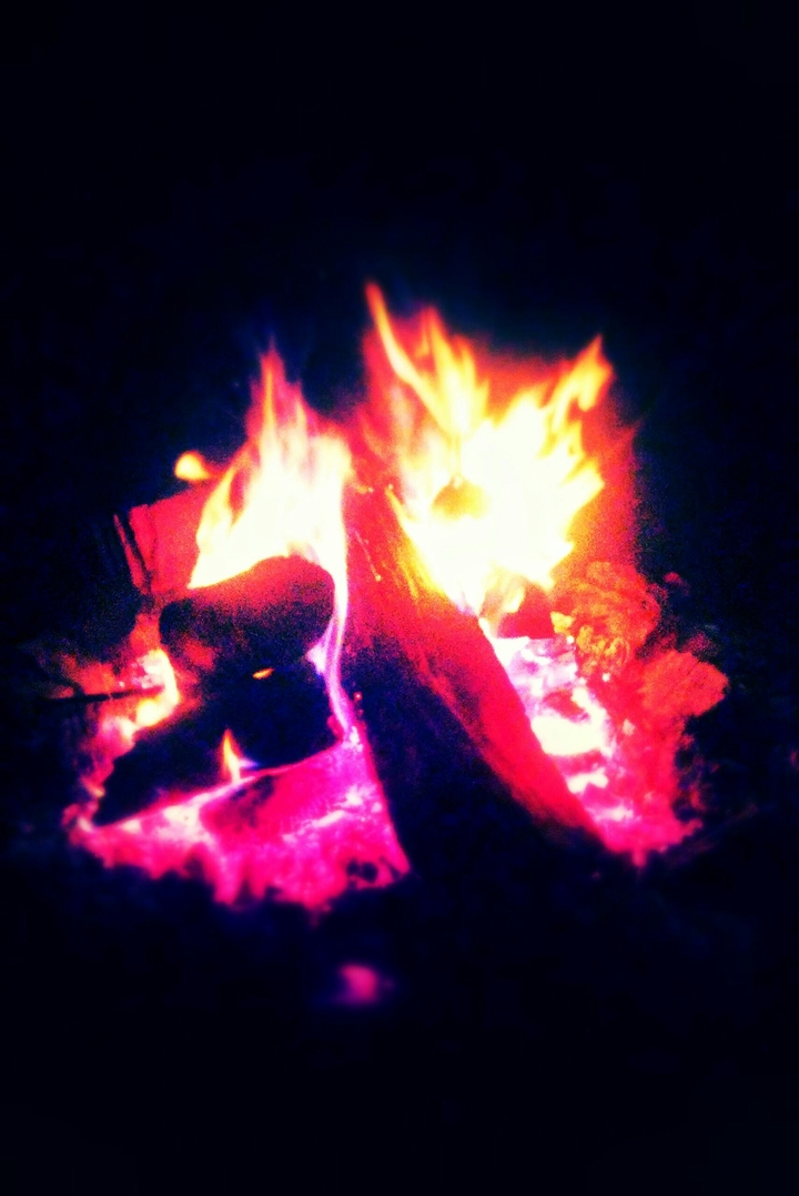 Warm fire