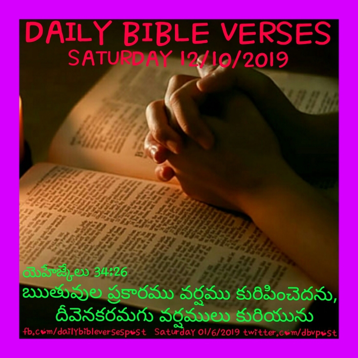 Daily Bible Verses