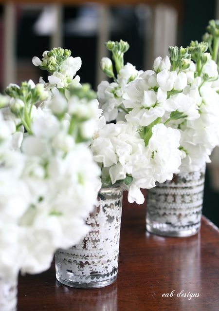 white flowers