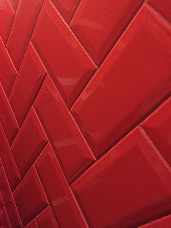 red textured
