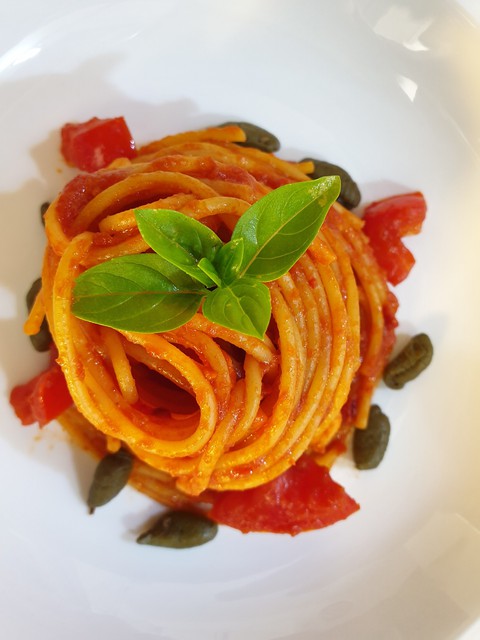 Tomaten-Spagetti