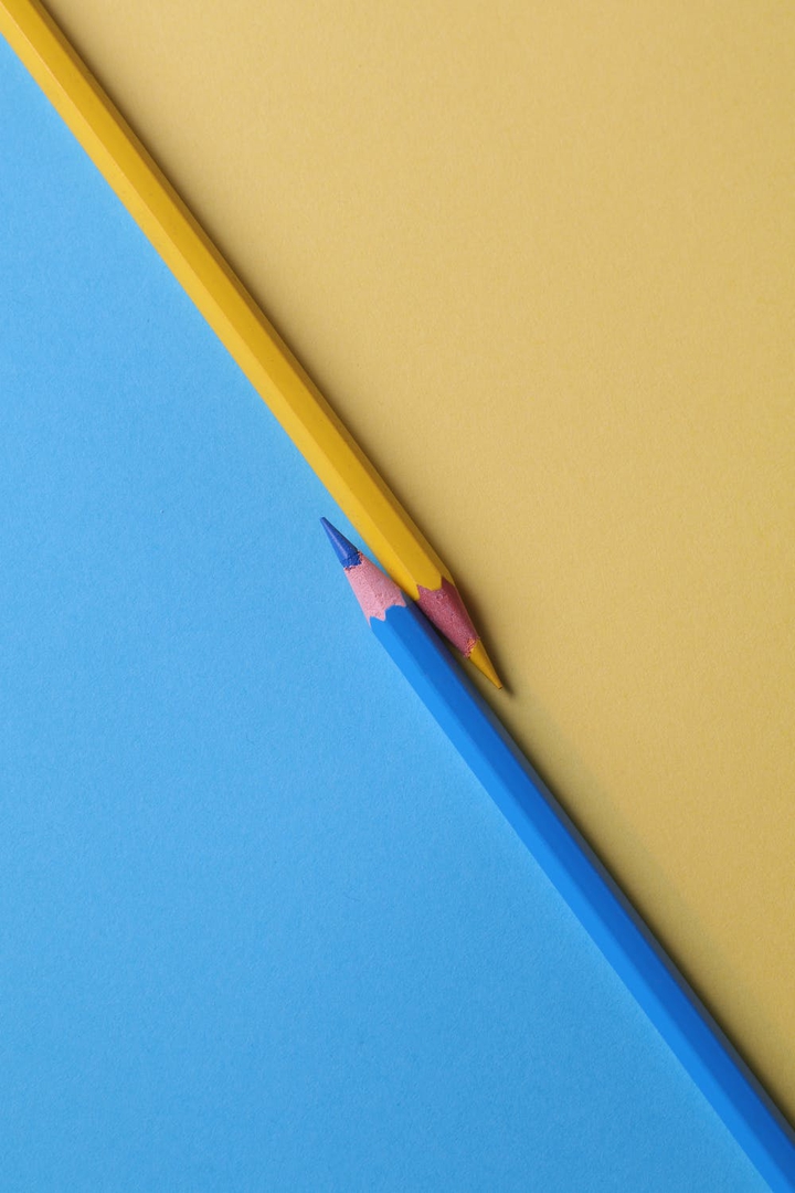 yellow & blue