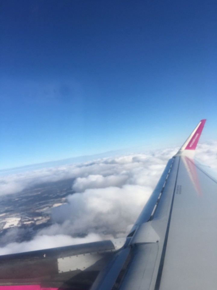 airplane view