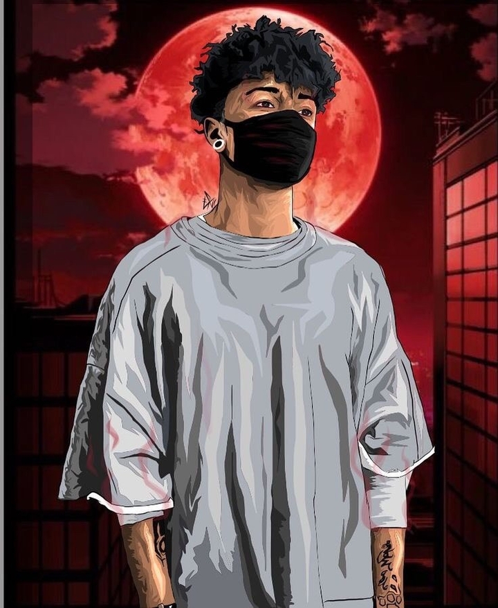 samurai, moonlight, moon