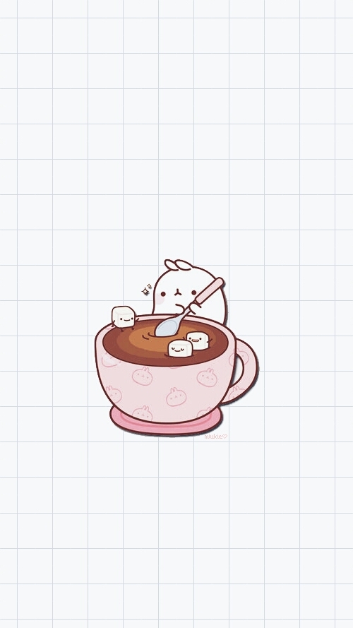 rabit with marshmallow
