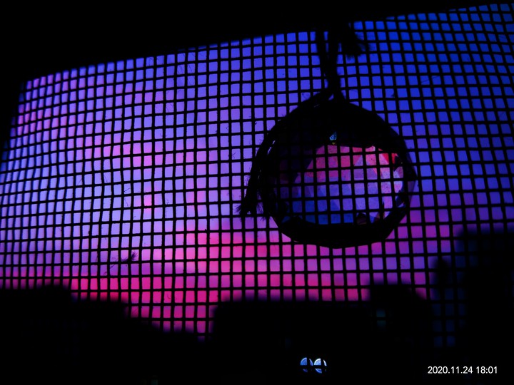 Sun set through my window