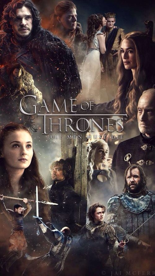 Game of thrones arya john snow sansa group