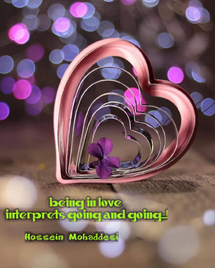 being in love