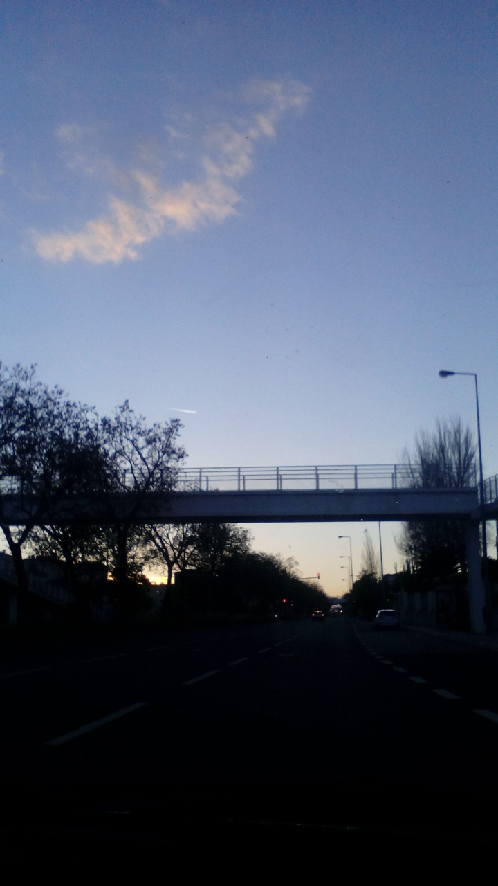 blue sky