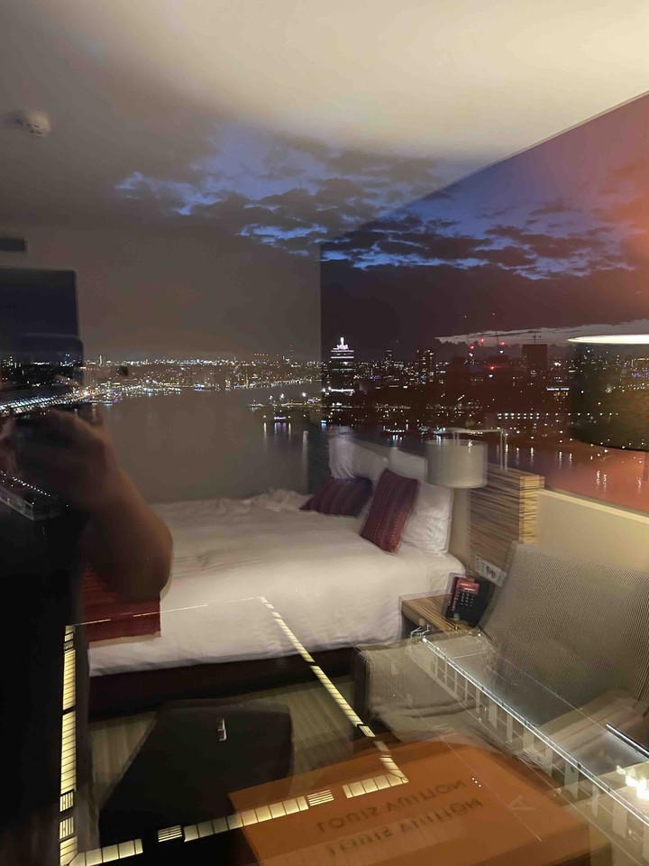 Amsterdam night view