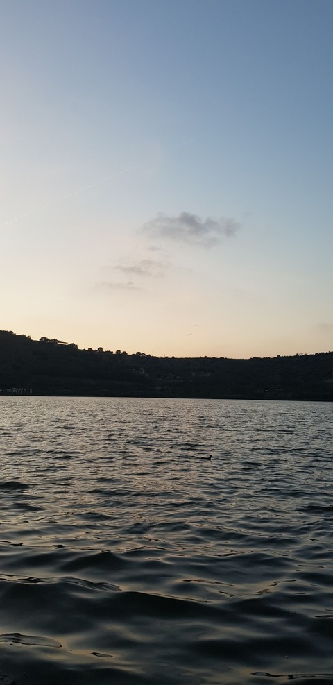 Sky and water