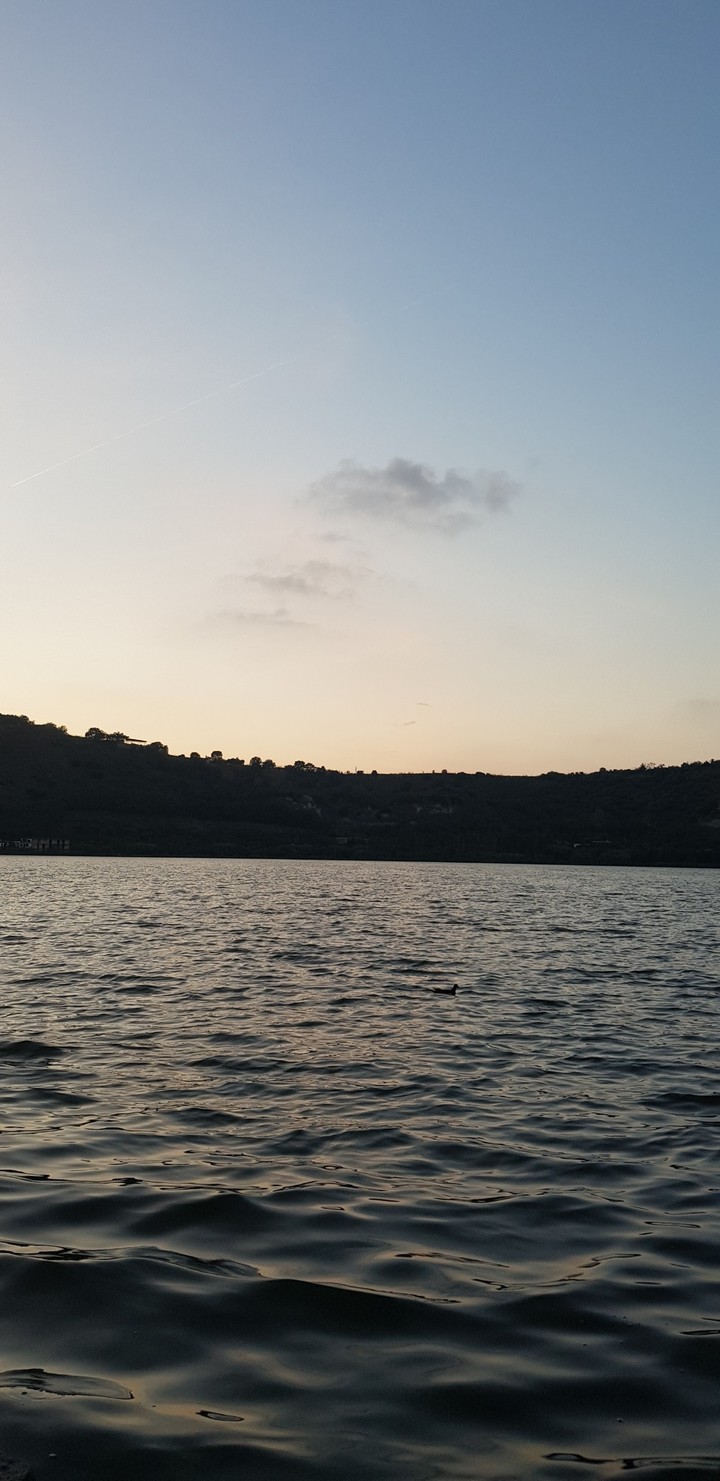 Sky and water