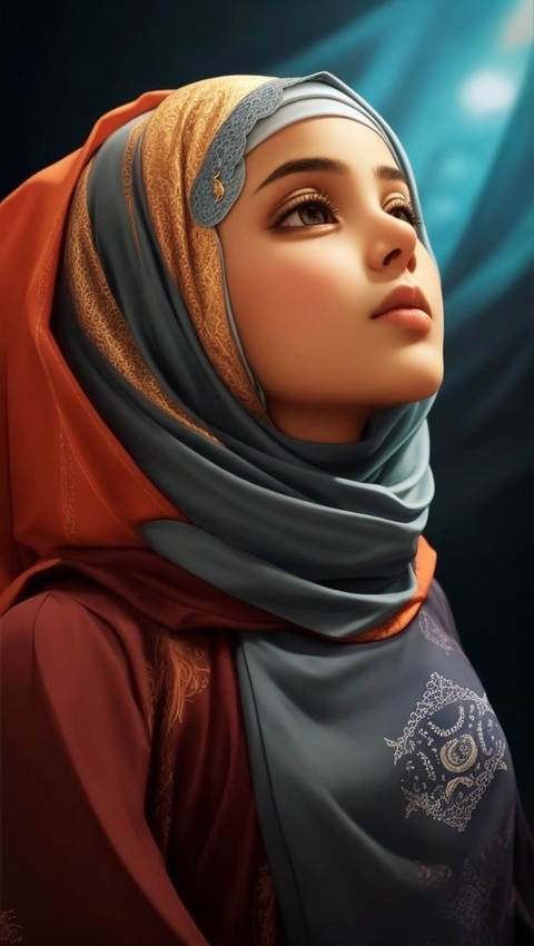 tapety abaya, wrap