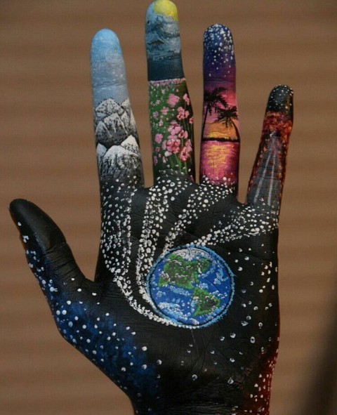 Hand paint