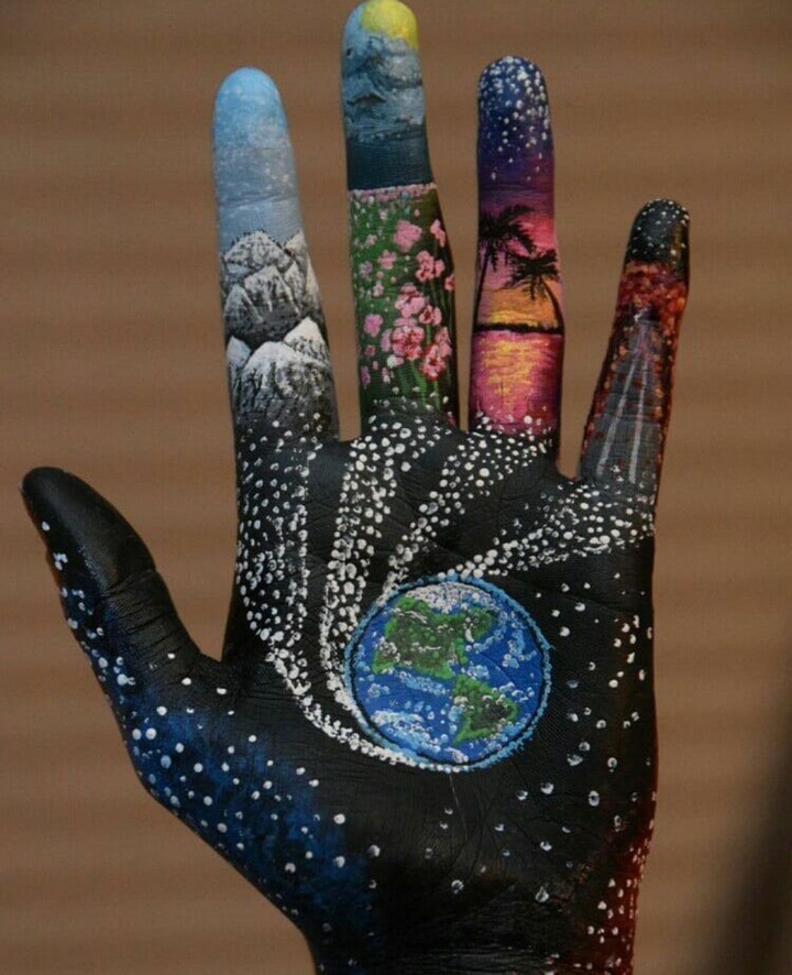 Hand paint