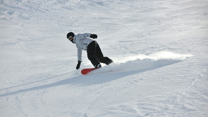 Snowboard Ride in India