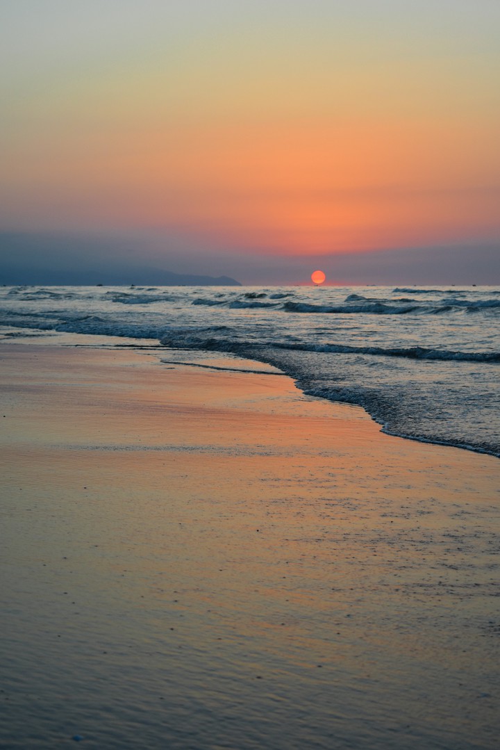 Sunset...