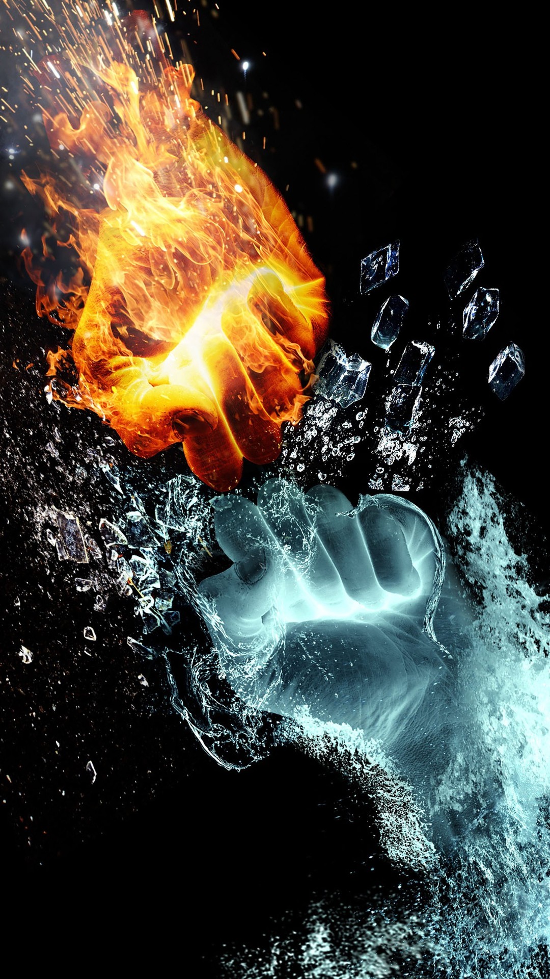 Fire and water