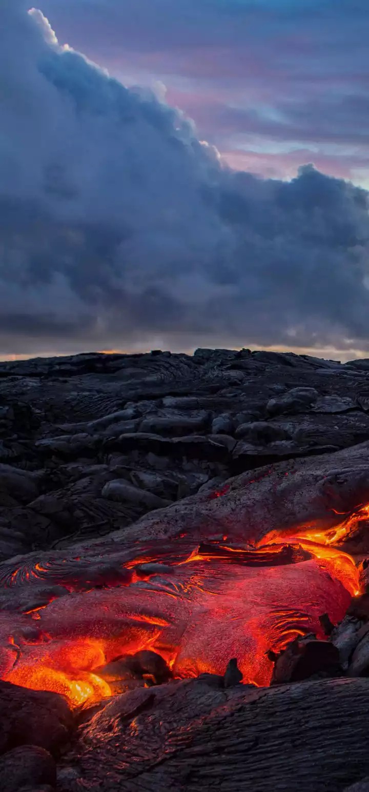 the volcano