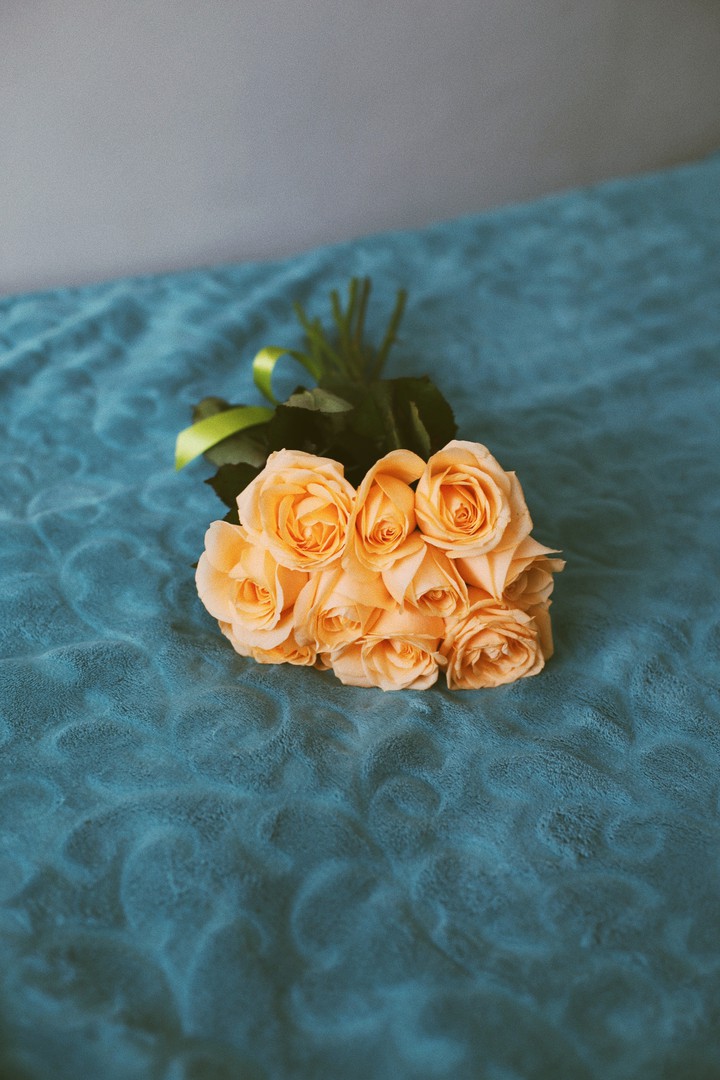 bouquet of cute roses