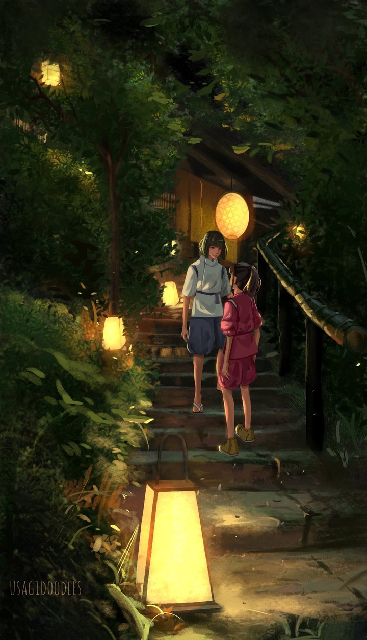 Spirited away