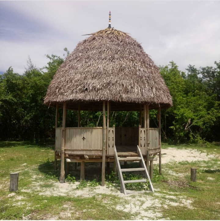 Nicobari Hut, Andaman and Nicobar Island, India