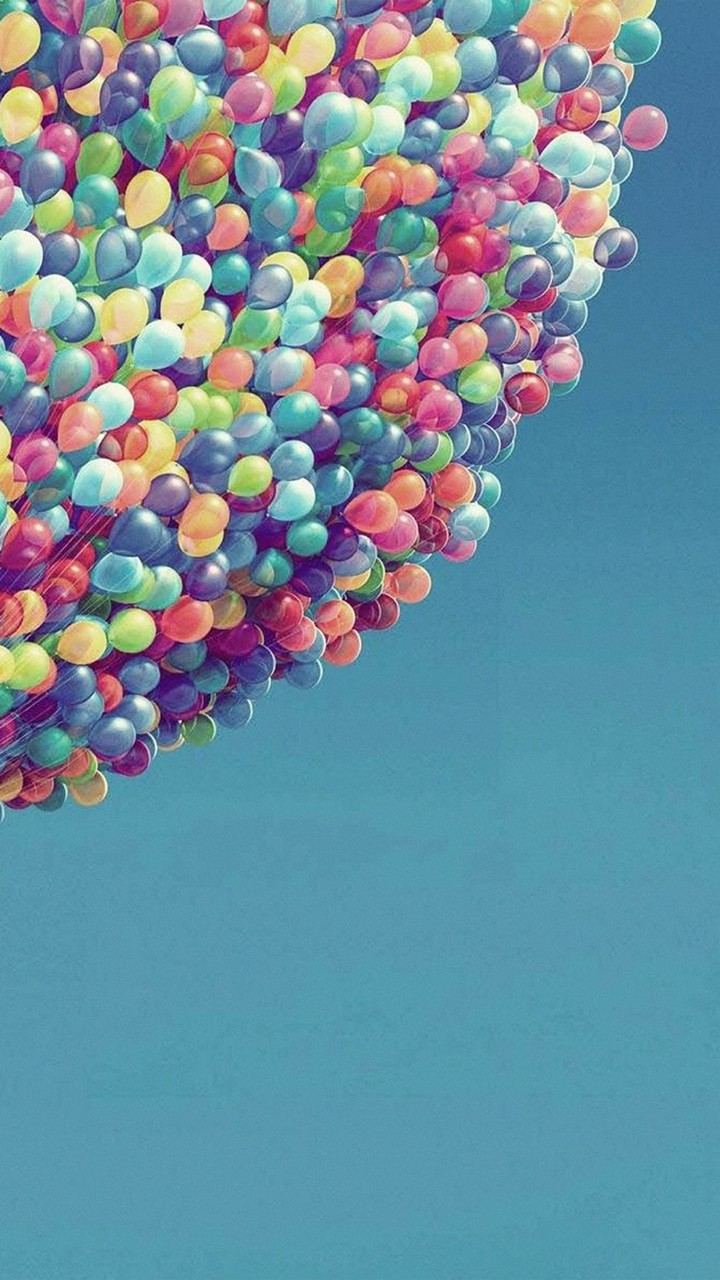 sky with ballons