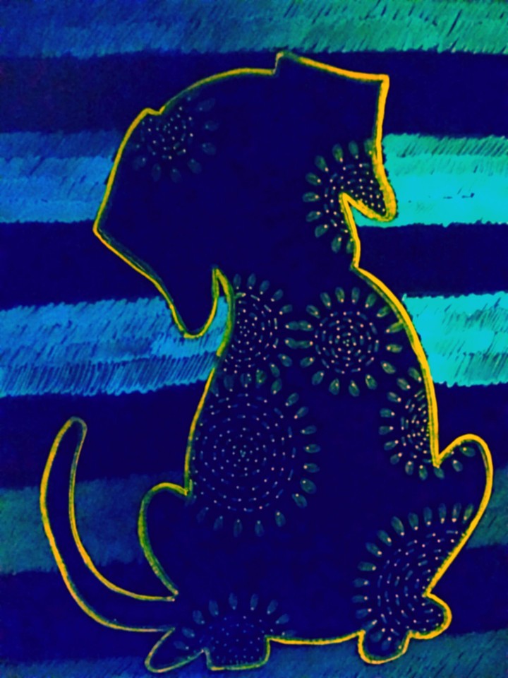 chalk drawing