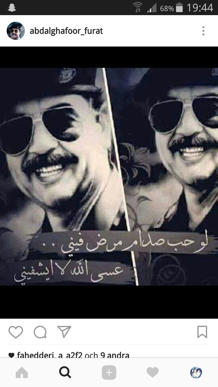 Saddam hussein❤