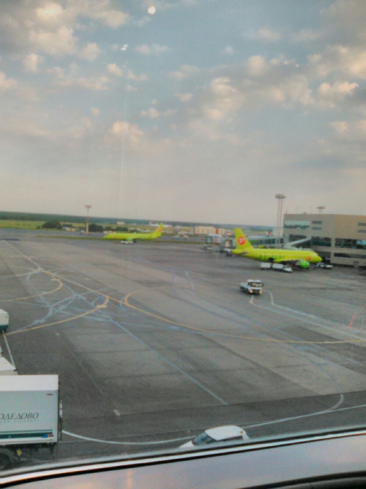 Domodedovo airport in Moscow