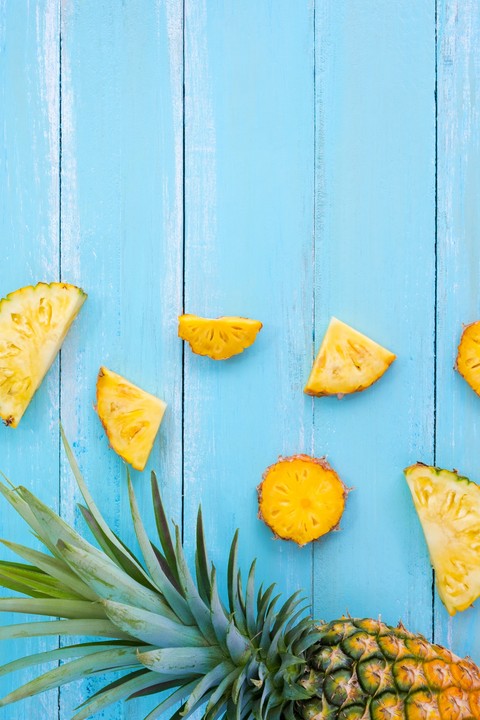 тапети pineapples, superfood