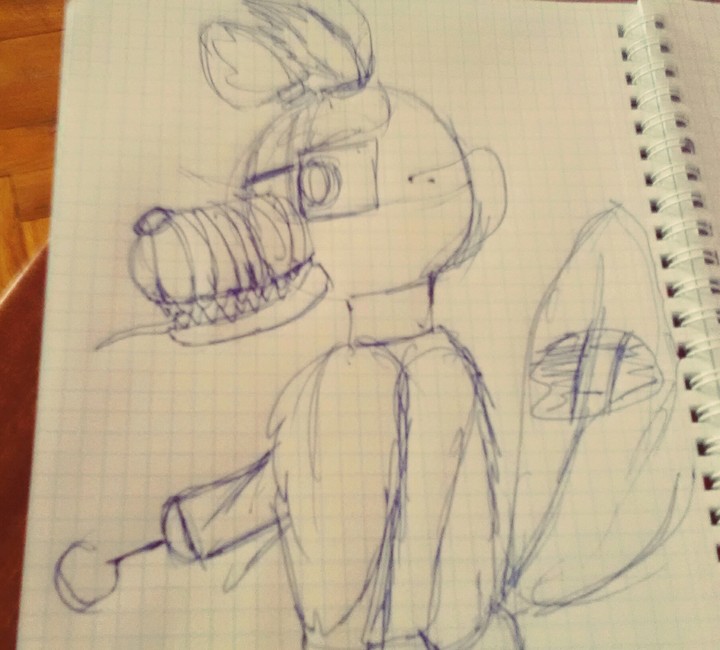 Рисунок Кошмарного Фокси