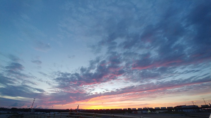 Wide Angle Sunset