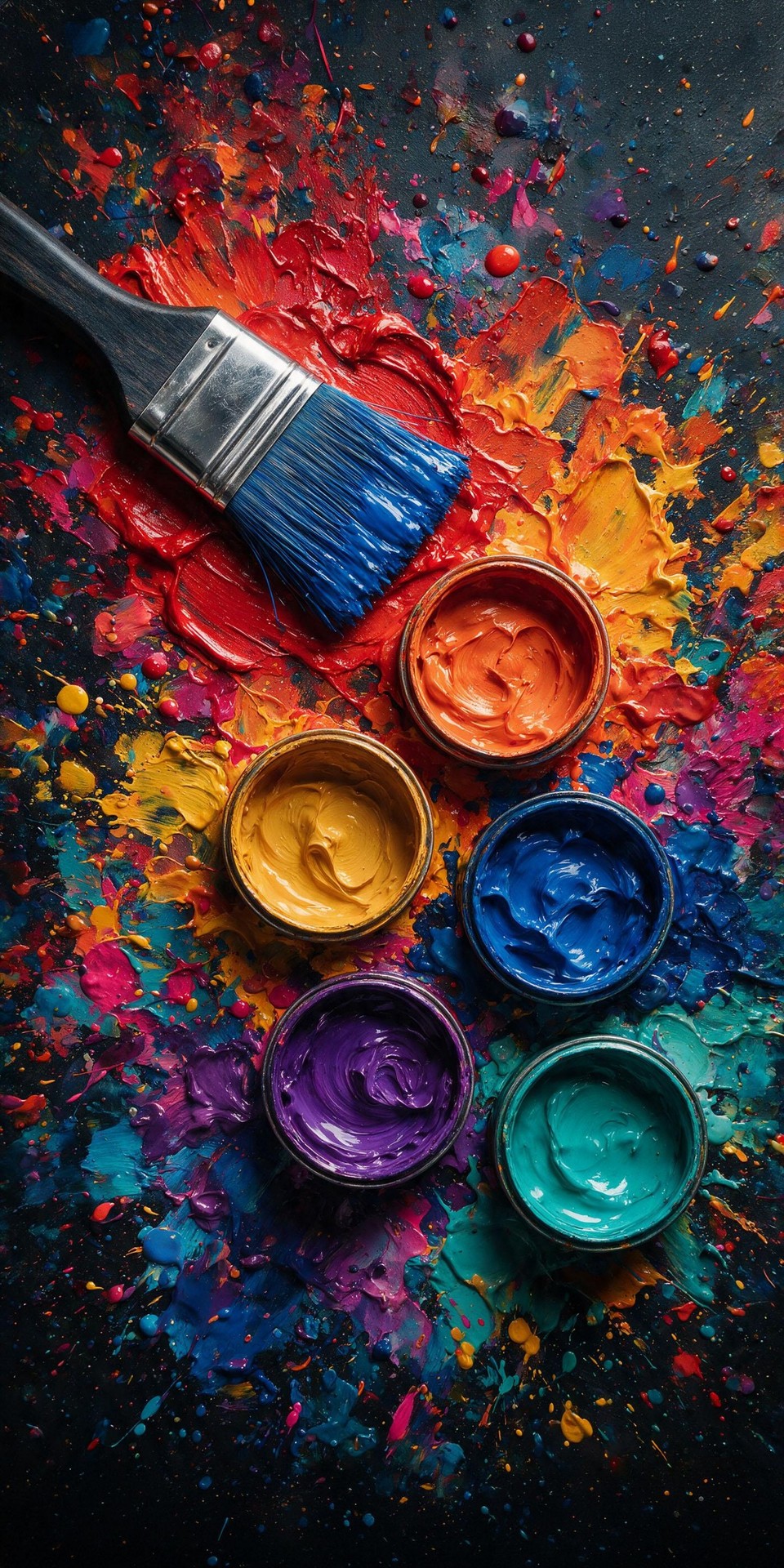 обои Powder, dye