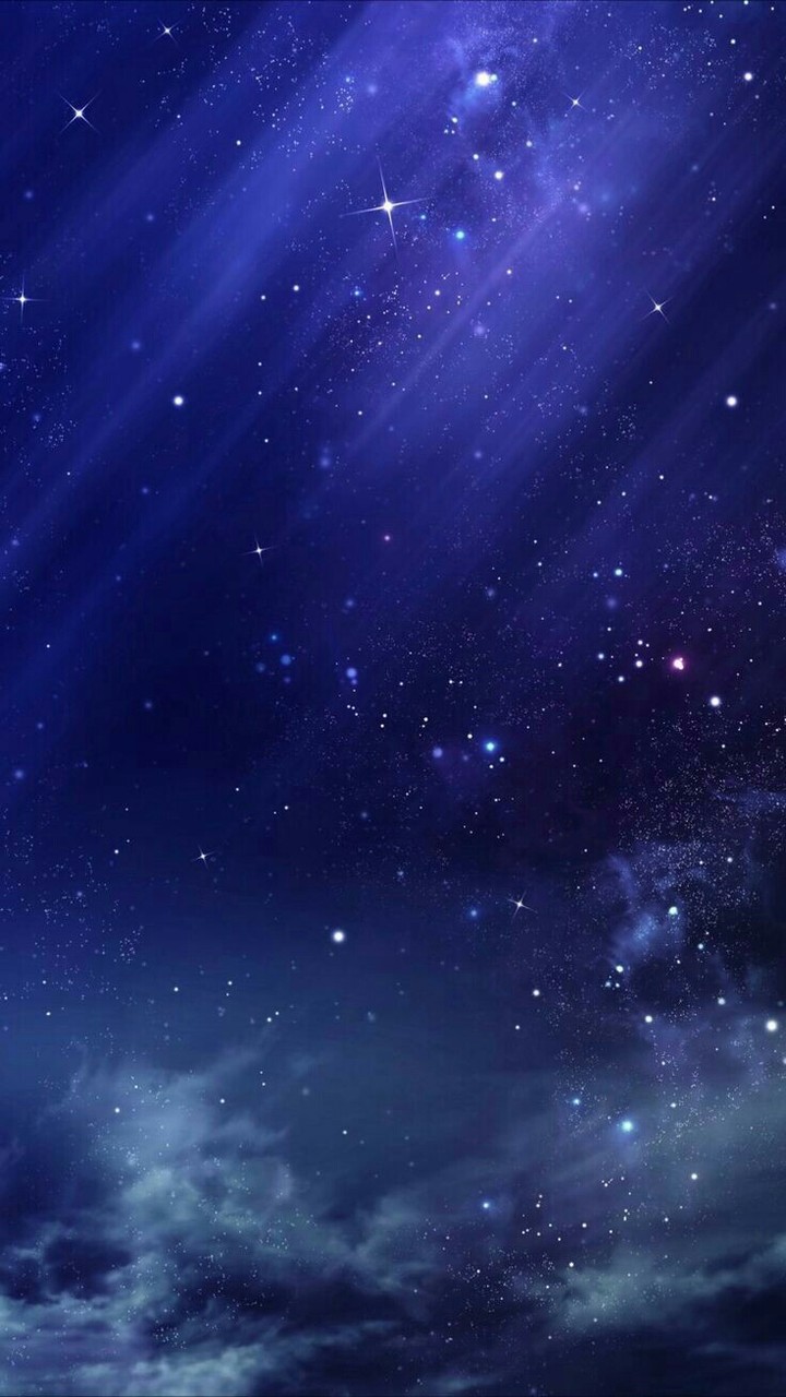 dark blue sky