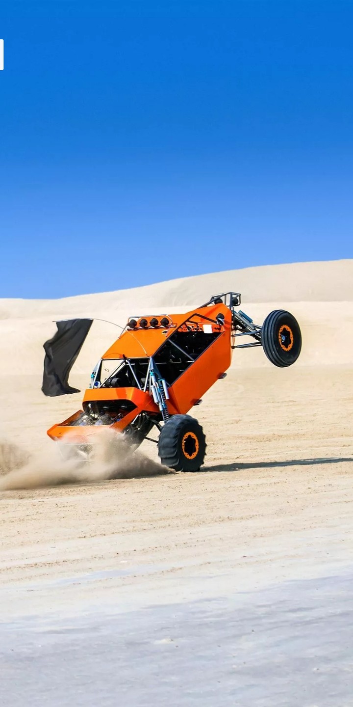 Car stunt...
