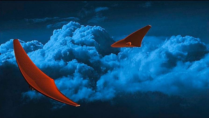 above the sky
