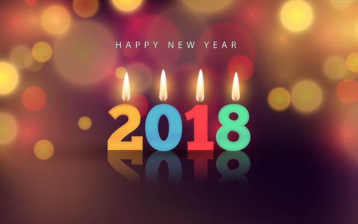 happy New year 2018