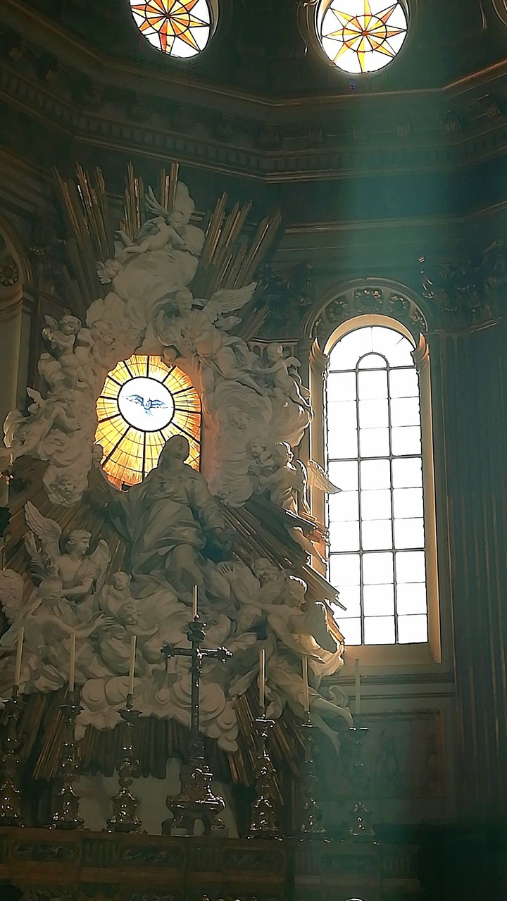 Pietro Bracci, The Assumption (1739)